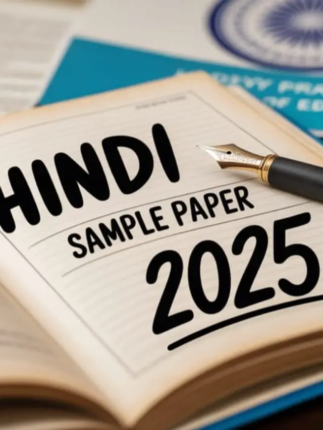 Class 12th Hindi Sample Paper 2026 Mp board